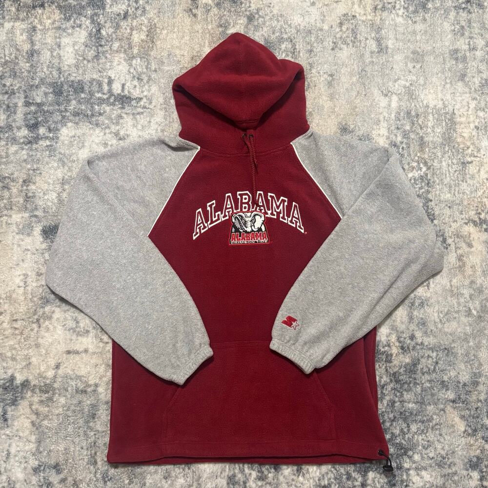 Vintage 90s/Y2K Starter Alabama Crimson Tide Hoodie Size L